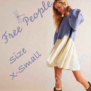 NWT Free People Eleanor Sweatshirt Sz XS